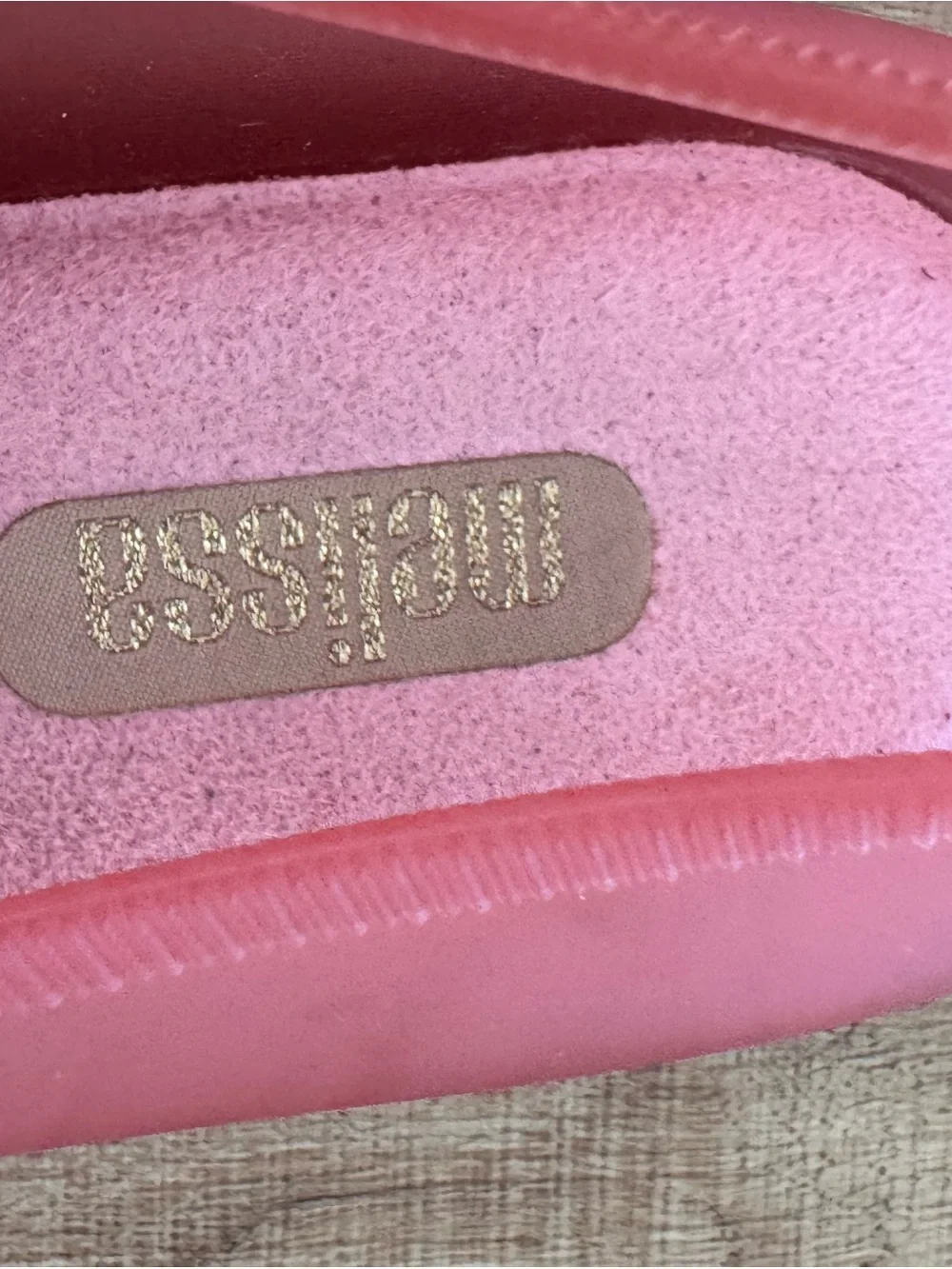 Melissa never worn
